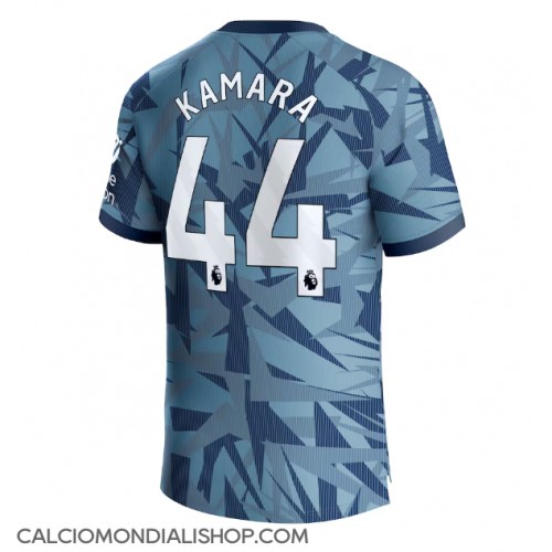 Maglie da calcio Aston Villa Boubacar Kamara #44 Terza Maglia 2023-24 Manica Corta